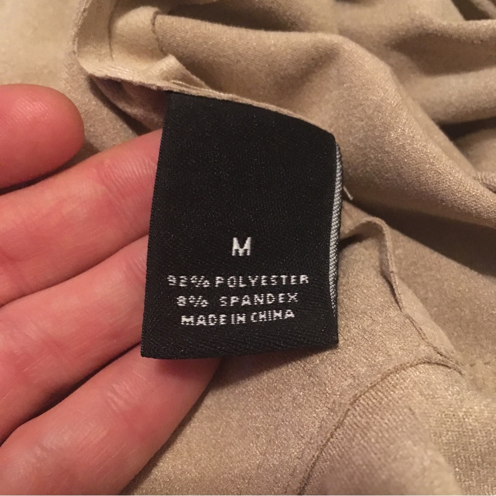 New Directions Tan Fringe Vest - Picture 10 of 10